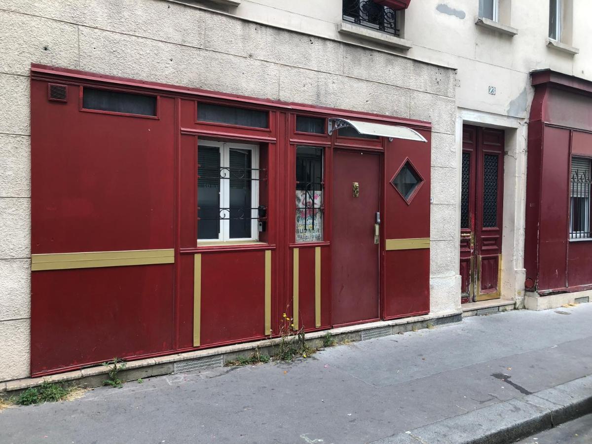 Guesthouse Familial Pour 2,3,4 Personnes De 44M2- Accessible Handic -Rez De Chaussee-Vues Sur Rue Et Patio Prive - Sejour, Chambre Separee-Cuisine,Salle De Bain,Lit Double Et Canape-Lit 2Pers-Entree De La Rue Berzelius-5 Minutes Du Metro Brochant-Lig 파리 외부 사진